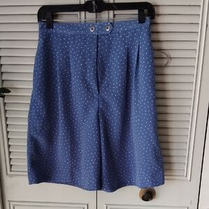 Shorts Blue Polka Dots